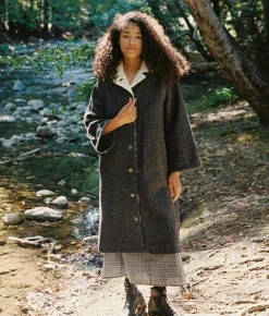 Jackets & Outerwear^Christy Dawn The Eleanor Coat Grey Herringbone
