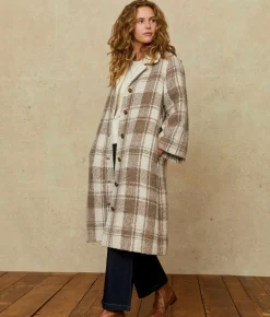 Dresses^Christy Dawn The Eleanor Coat Oat Plaid