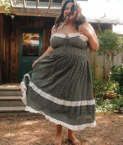 Extended Sizing^Christy Dawn The Emma Dress Extended Night Strawberry