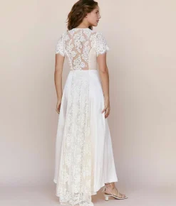 Bridal^Christy Dawn The Fitzgerald Dress Pearl Silk
