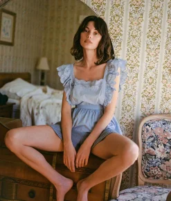 Dresses^Christy Dawn The Gianni Blouse Celeste