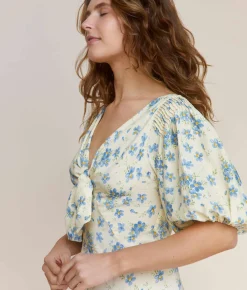Dresses^Christy Dawn The Honey Dress Lilies In Bloom Silk