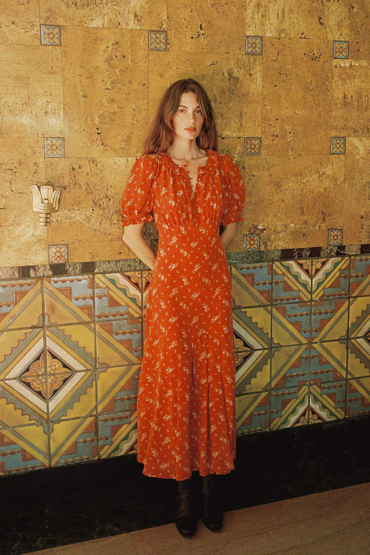 Dresses^Christy Dawn The Irene Dress Mums Ditsy Ruby