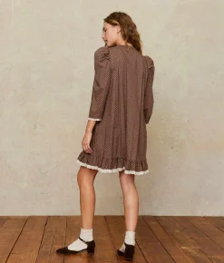 Dresses^Christy Dawn The Janae Dress Geo Ditsy Hickory