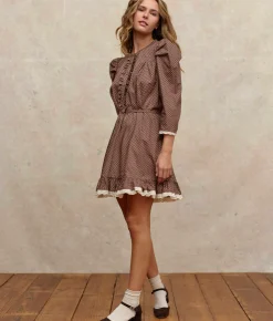 Dresses^Christy Dawn The Janae Dress Geo Ditsy Hickory