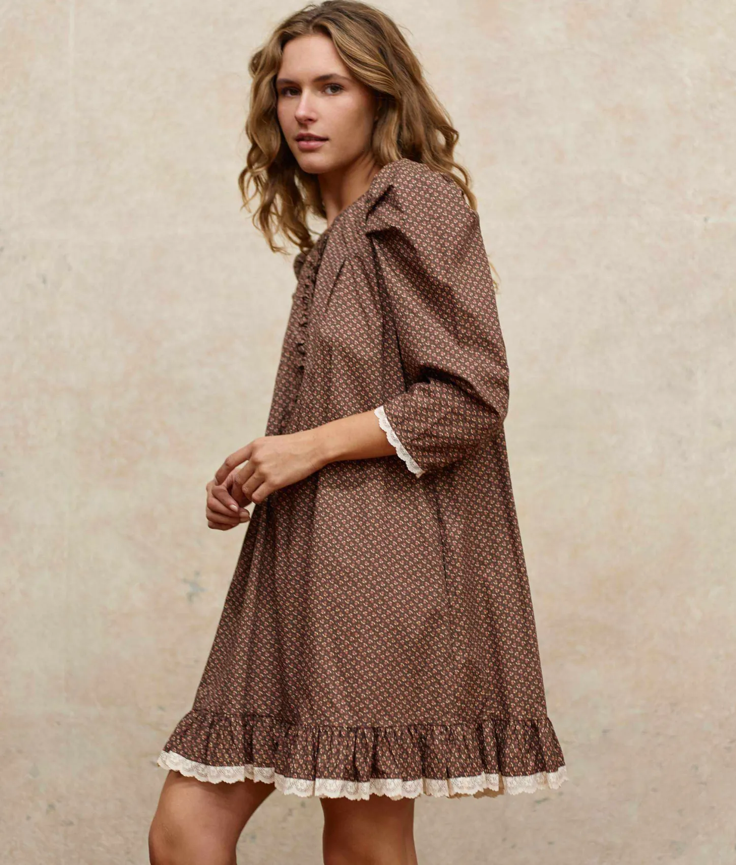 Dresses^Christy Dawn The Janae Dress Geo Ditsy Hickory
