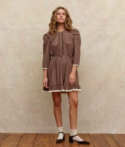 Dresses^Christy Dawn The Janae Dress Geo Ditsy Hickory