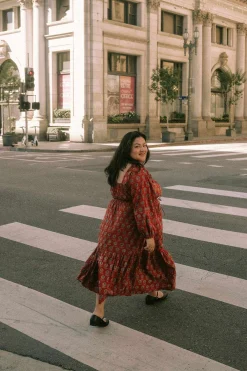 Extended Sizing^Christy Dawn The Jennica Dress Extended Sienna Sunflower