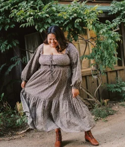 Extended Sizing^Christy Dawn The Jennica Dress Extended Noir Harvest