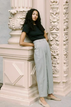 Bottoms^Christy Dawn The Judene Pant Stone