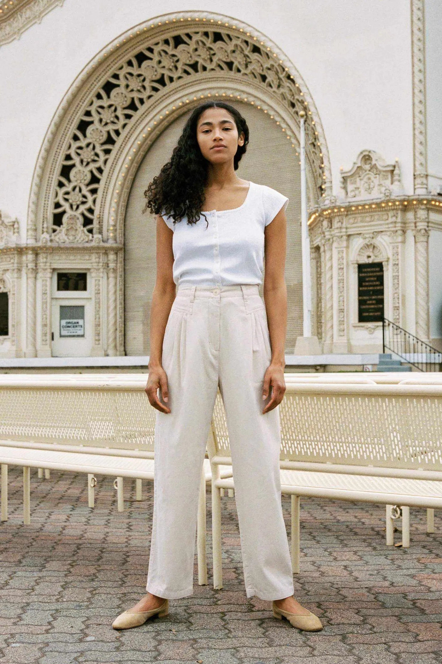 Bottoms^Christy Dawn The Judene Pant Oat