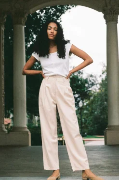 Bottoms^Christy Dawn The Judene Pant Oat