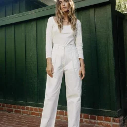 Bottoms^Christy Dawn The Judene Pant Ivory