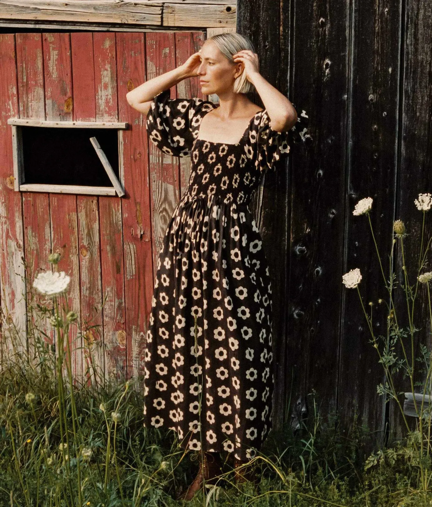 Dresses^Christy Dawn The Katrina Dress Noir Daisy