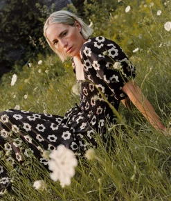 Dresses^Christy Dawn The Katrina Dress Noir Daisy