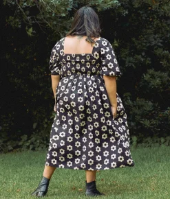 Extended Sizing^Christy Dawn The Katrina Dress Extended Noir Daisy