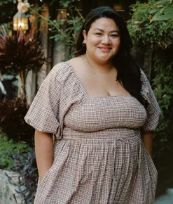 Extended Sizing^Christy Dawn The Katrina Dress Extended Winter Plaid