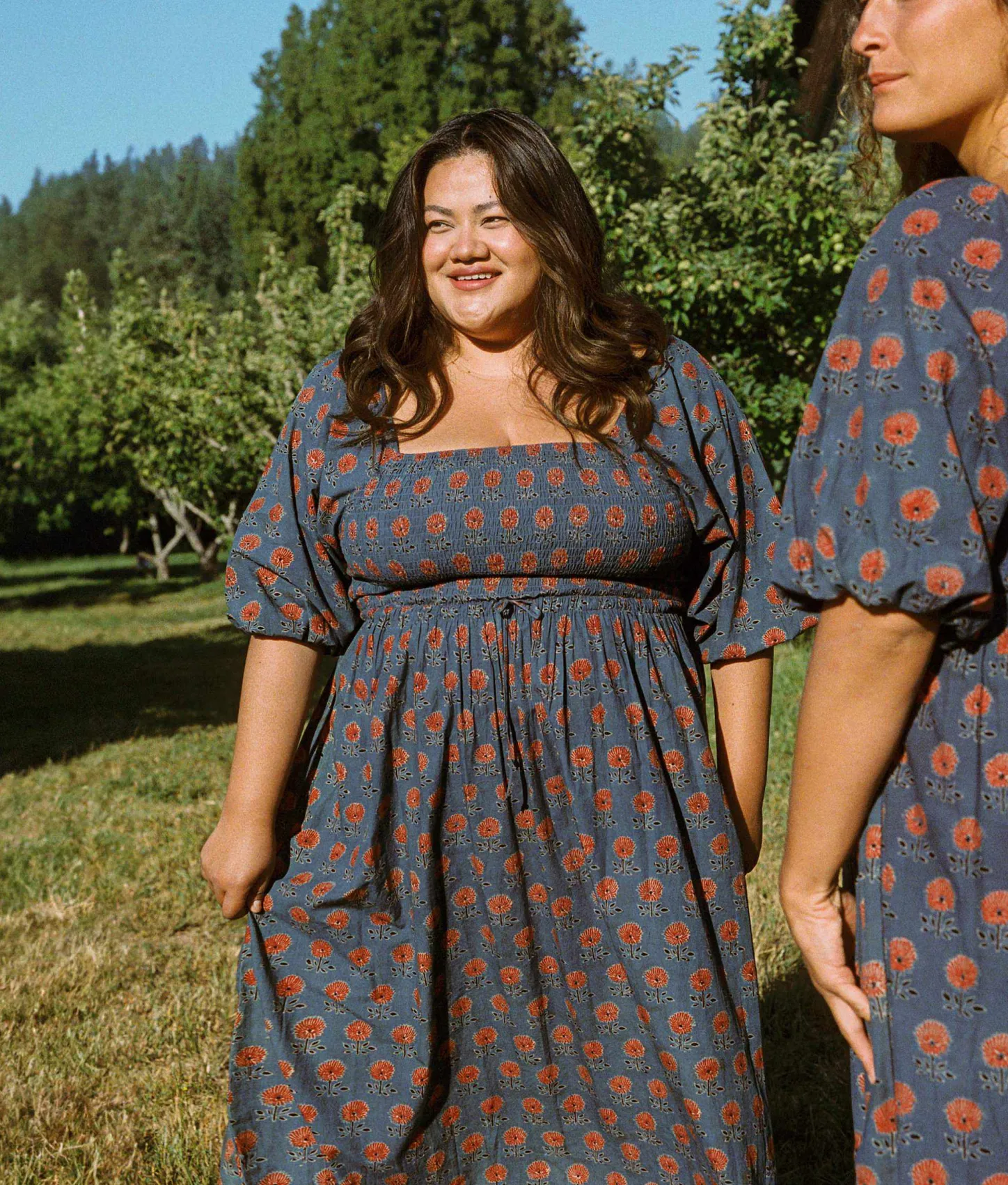 Dresses^Christy Dawn The Katrina Dress Extended Indigo Sunflower