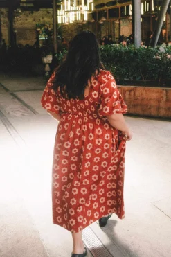 Extended Sizing^Christy Dawn The Katrina Dress Extended Crimson Daisy