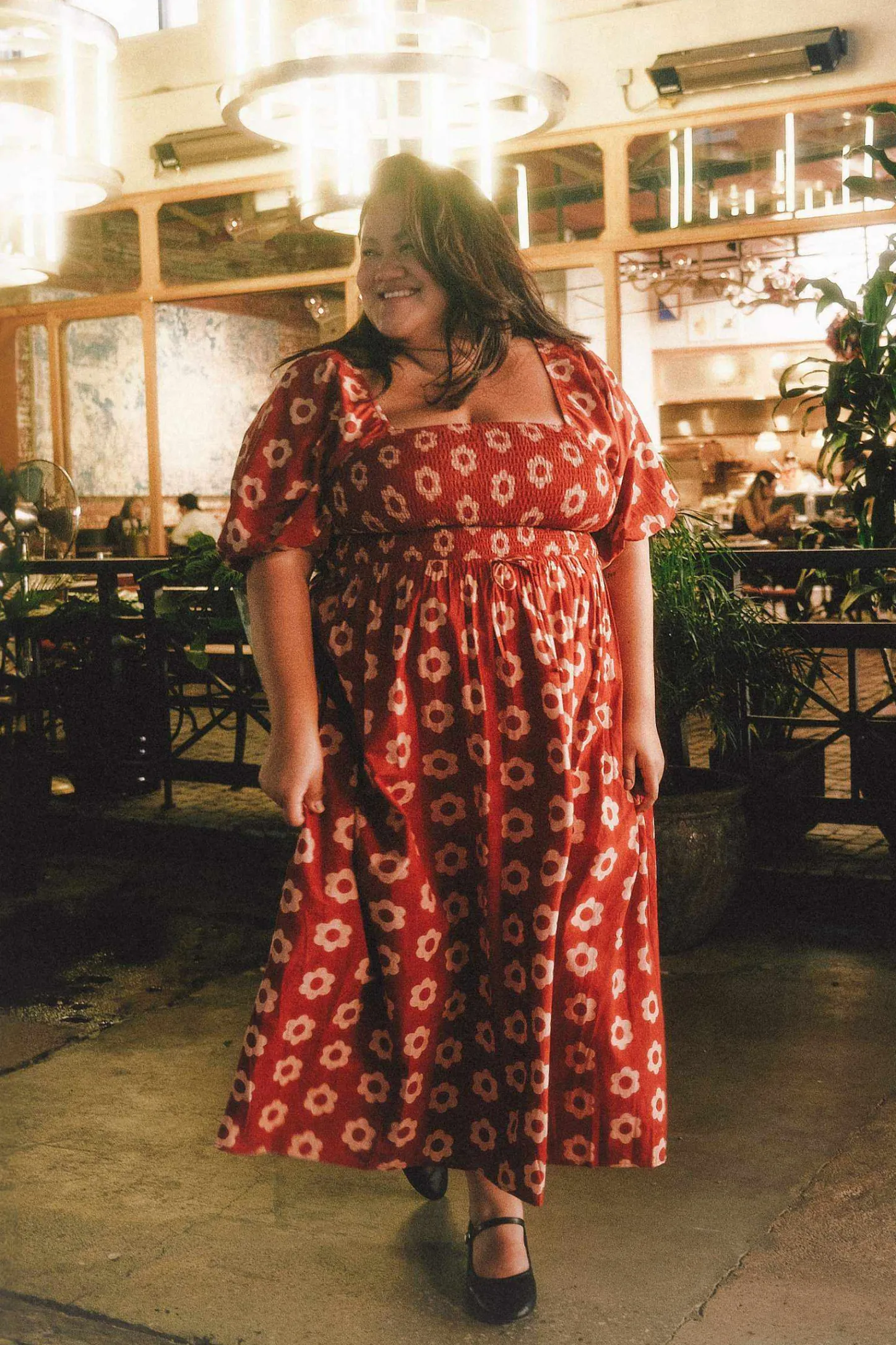 Extended Sizing^Christy Dawn The Katrina Dress Extended Crimson Daisy