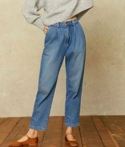 Bottoms^Christy Dawn The Lena Jean Stone Wash Denim