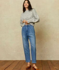 Bottoms^Christy Dawn The Lena Jean Stone Wash Denim