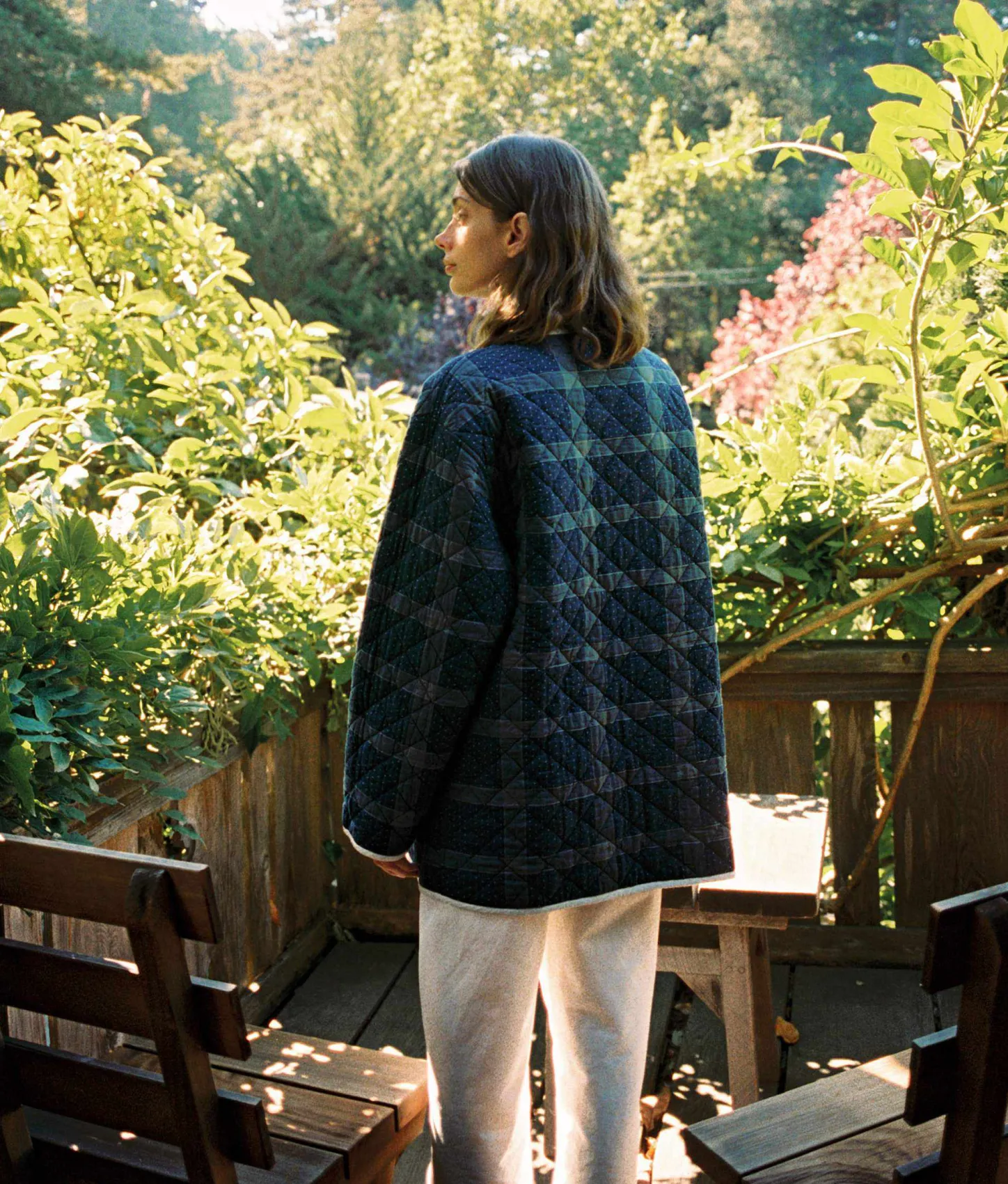 Jackets & Outerwear^Christy Dawn The Lou Lou Jacket Indigo Blues