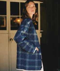 Jackets & Outerwear^Christy Dawn The Lou Lou Jacket Indigo Blues