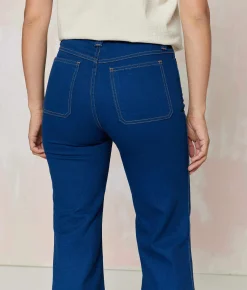 Bottoms^Christy Dawn The Lula Jean Cobalt Blue Denim