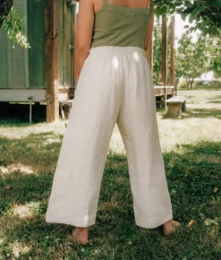 Bottoms^Christy Dawn The Luna Pant Oatmeal Linen