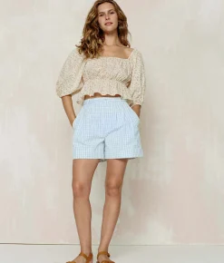 Dresses^Christy Dawn The Mara Short Sky Gingham