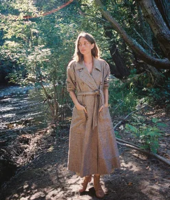 Jackets & Outerwear^Christy Dawn The Marlow Trench Tobacco Specks