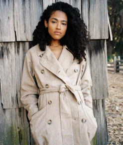 Jackets & Outerwear^Christy Dawn The Marlow Trench Sand Specks