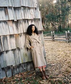 Jackets & Outerwear^Christy Dawn The Marlow Trench Sand Specks
