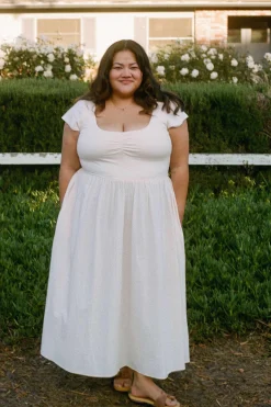 Extended Sizing^Christy Dawn The Monica Dress Extended Petal Pink