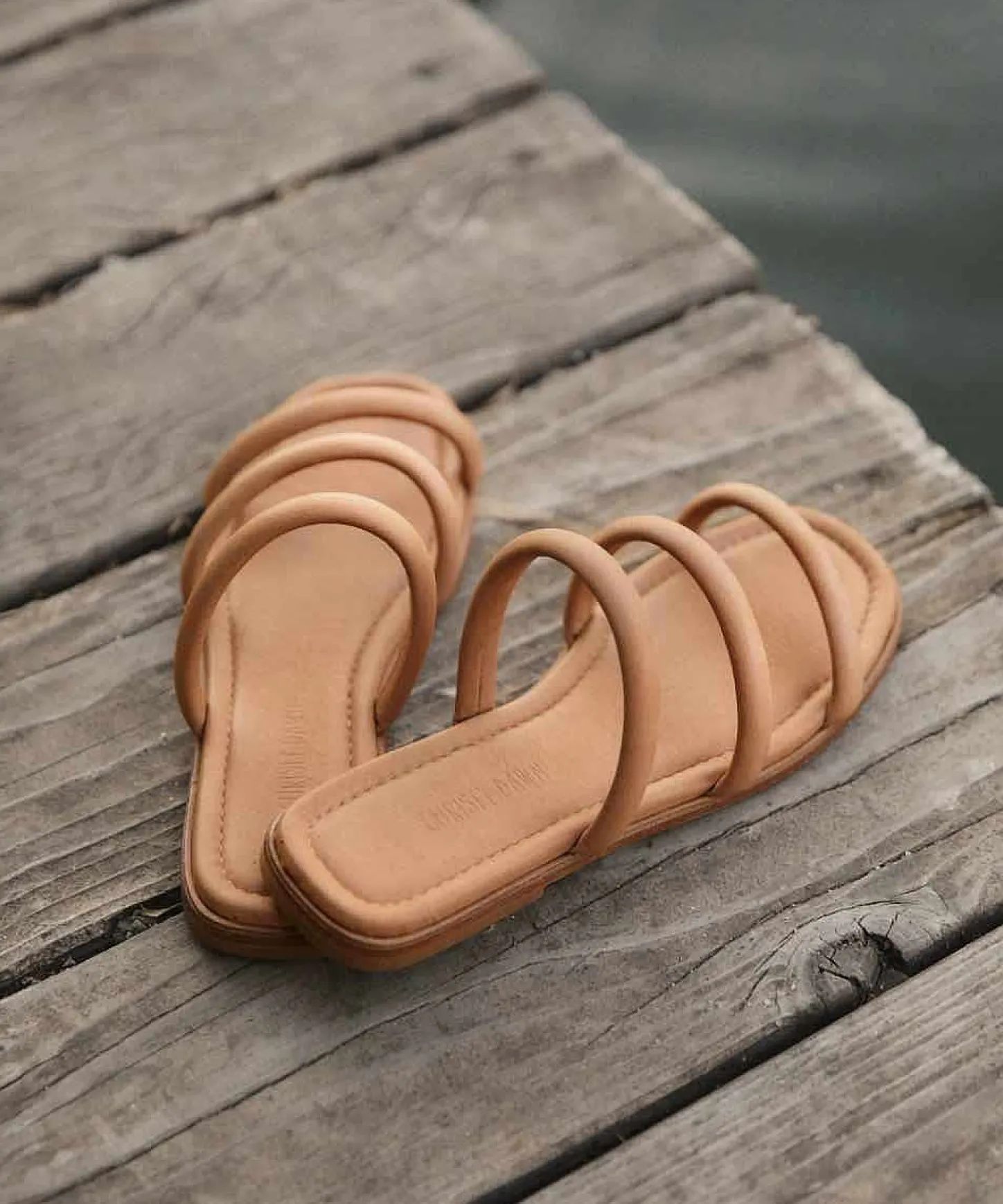 Footwear^Christy Dawn The Monroe Sandal Walnut Leather