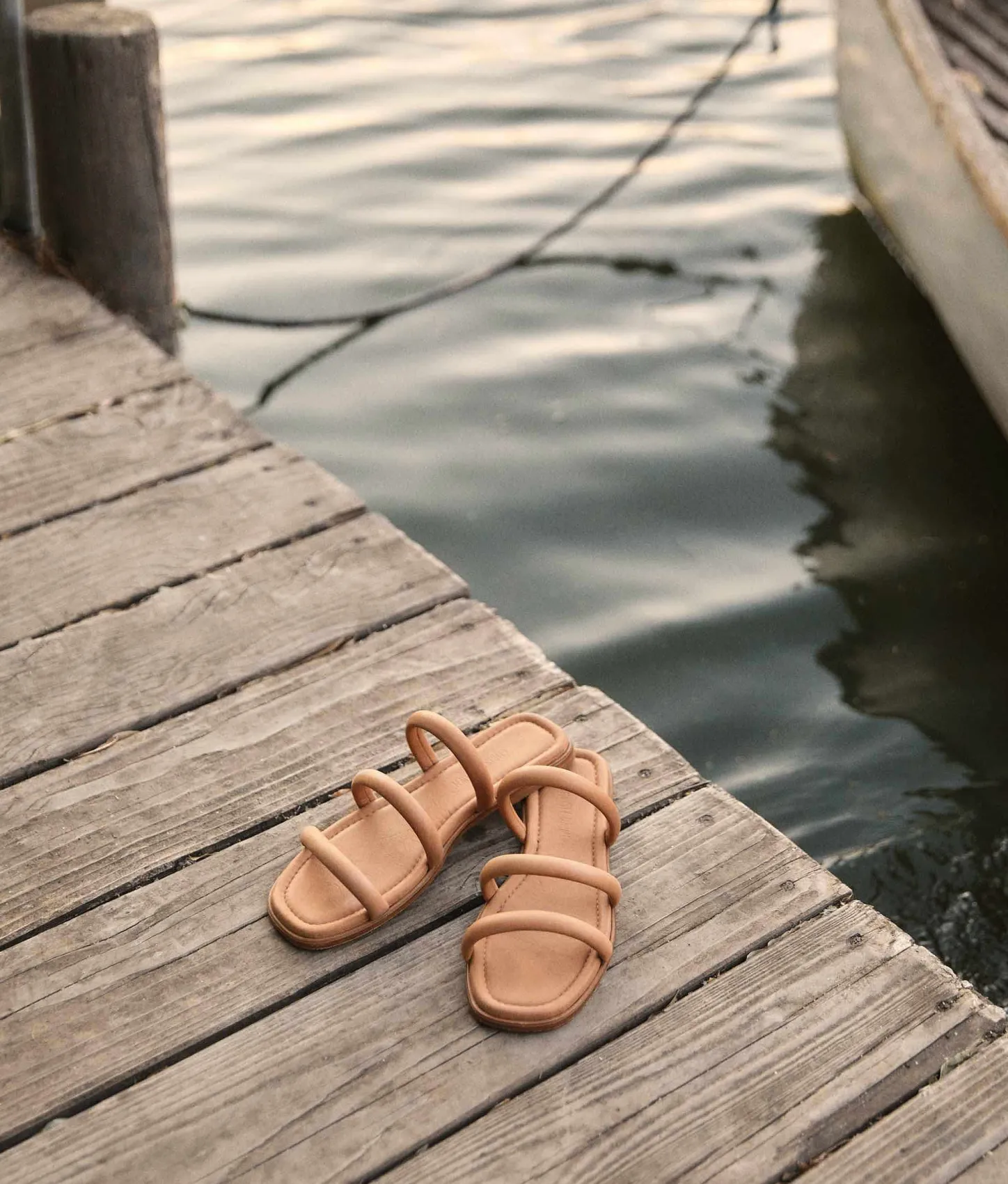 Footwear^Christy Dawn The Monroe Sandal Walnut Leather