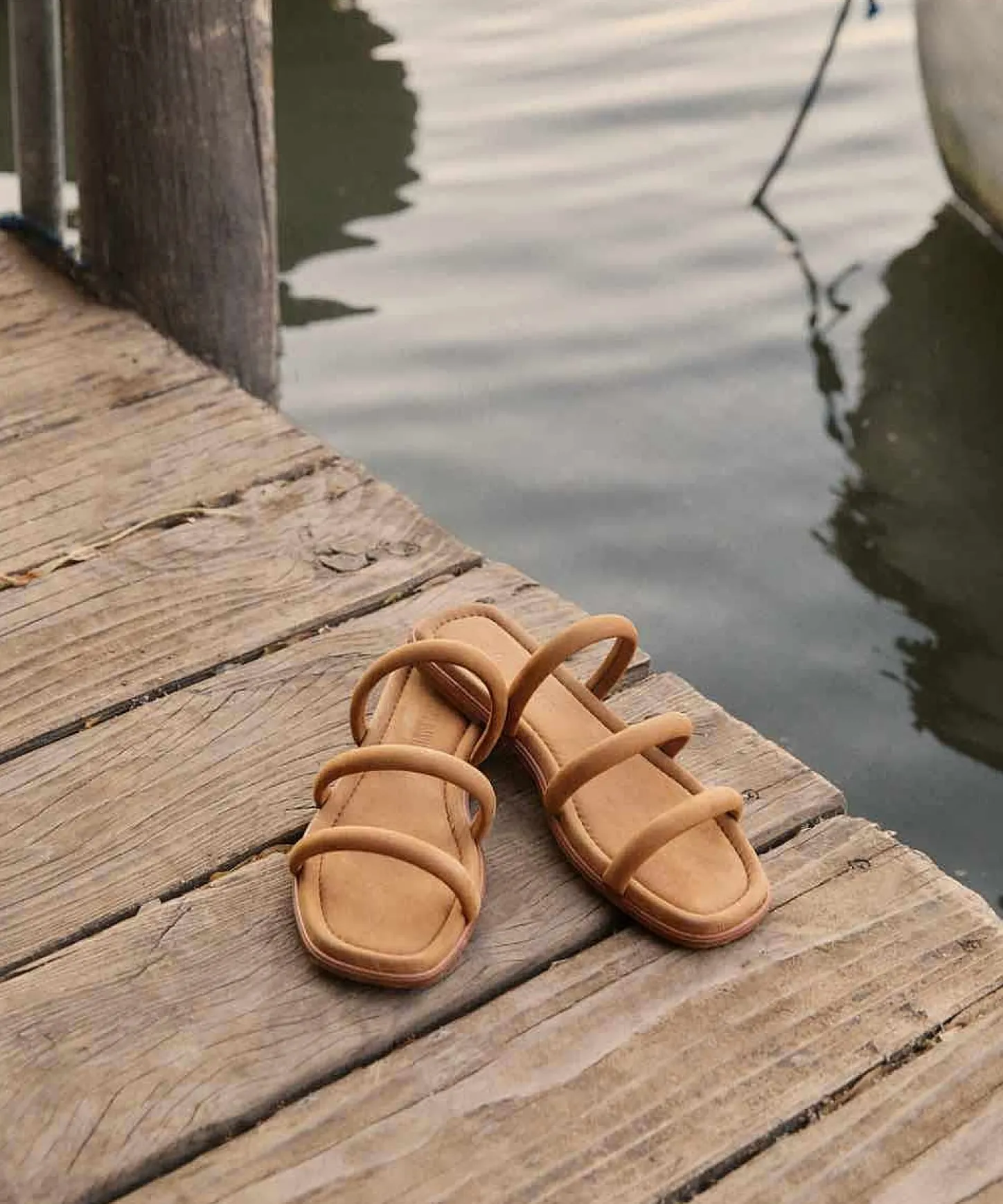Footwear^Christy Dawn The Monroe Sandal Walnut Leather