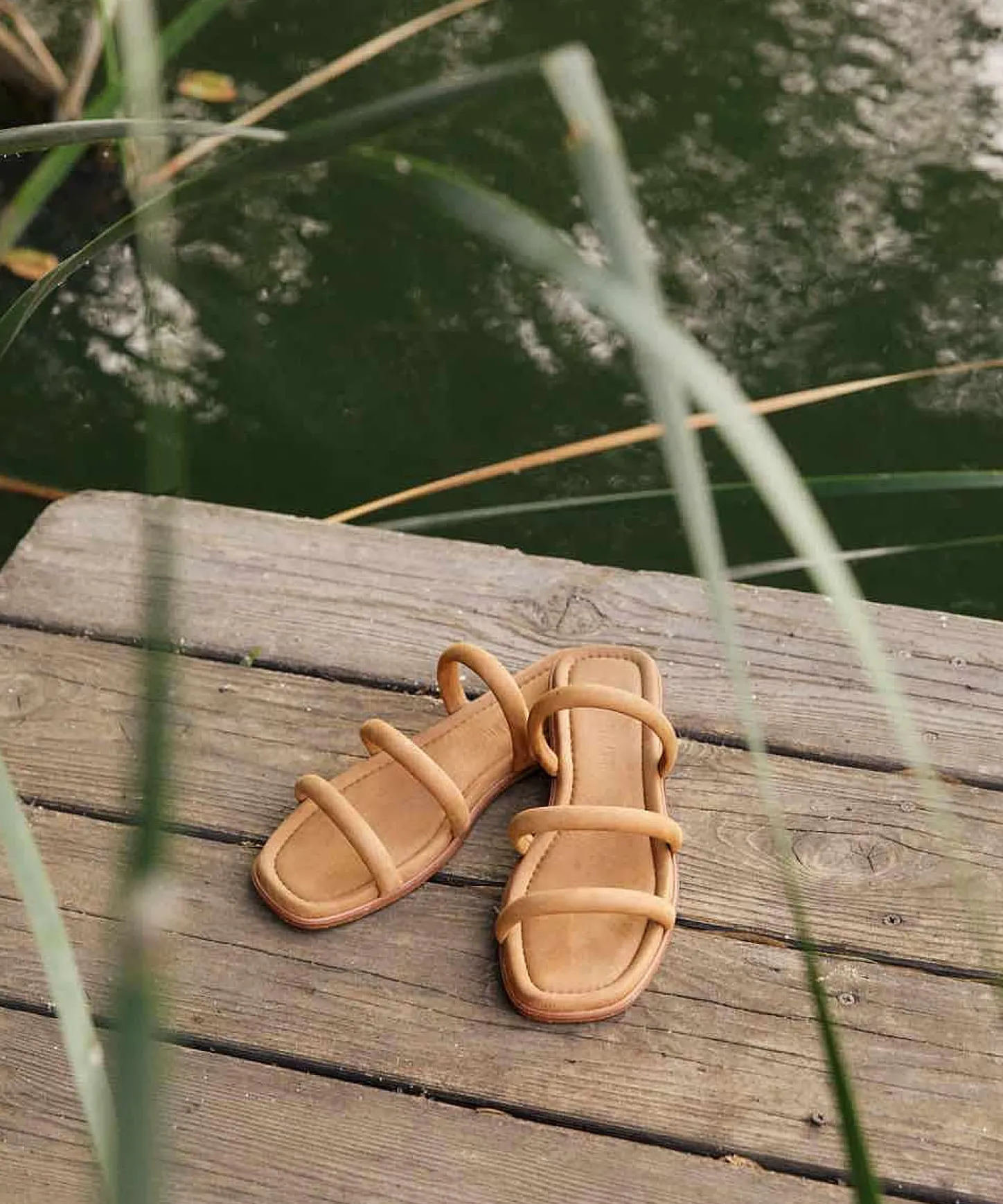 Footwear^Christy Dawn The Monroe Sandal Walnut Leather