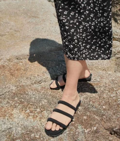 Footwear^Christy Dawn The Monroe Sandal Noir Suede