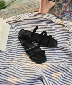 Footwear^Christy Dawn The Monroe Sandal Noir Suede