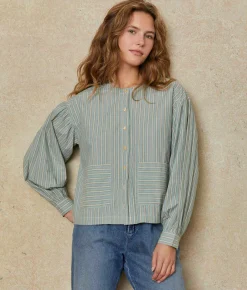 Tops & Blouses^Christy Dawn The Nadine Blouse Sea Stripe