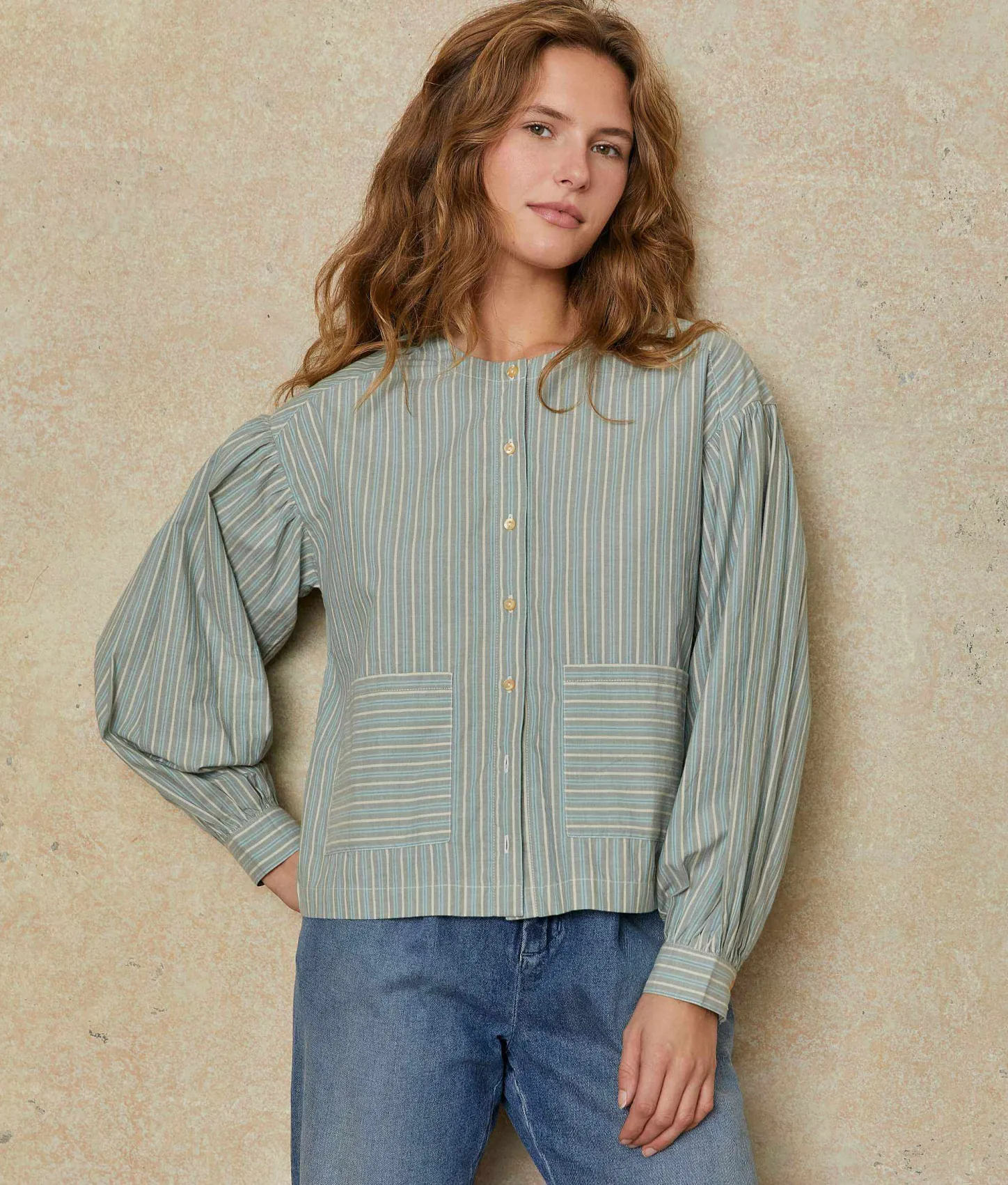 Tops & Blouses^Christy Dawn The Nadine Blouse Sea Stripe