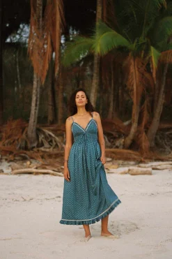 Dresses^Christy Dawn The Natasha Dress Essence Blue