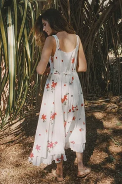 Dresses^Christy Dawn The Nicks Dress Red Lily Embroider