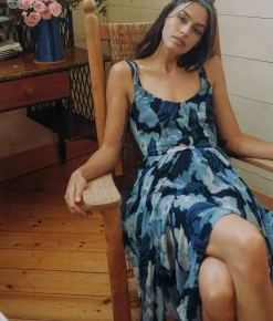 Dresses^Christy Dawn The Nicks Dress Hibiscus Blues