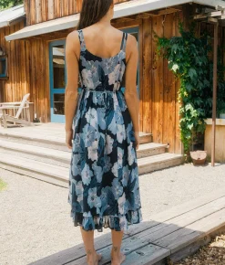 Dresses^Christy Dawn The Nicks Dress Hibiscus Blues
