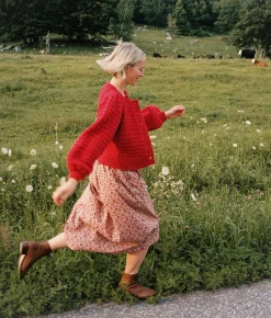 Sweaters & Knits^Christy Dawn The Nola Cardigan Crimson