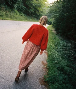 Sweaters & Knits^Christy Dawn The Nola Cardigan Crimson
