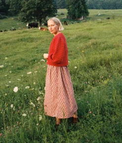 Sweaters & Knits^Christy Dawn The Nola Cardigan Crimson